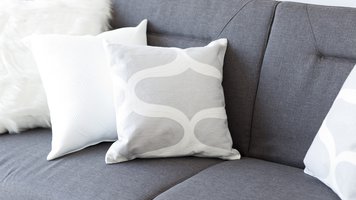 White soft cushion